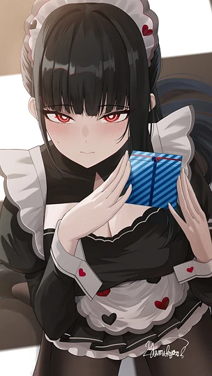 今日はチョコ送る日らしいのだけれど…貰ってくれるかしら-草丛看图